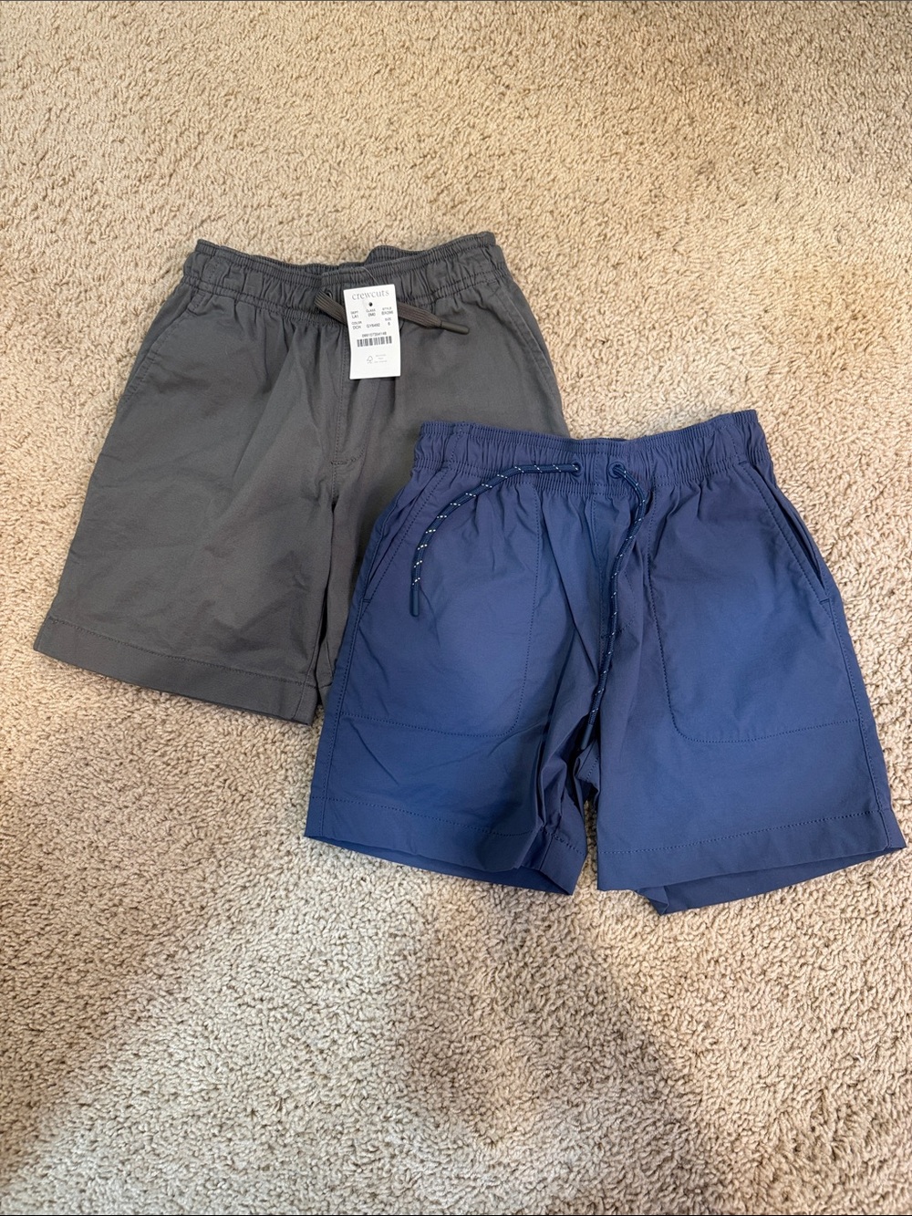 NWT J. Crew Crewcuts Shorts in Gray and Blue
